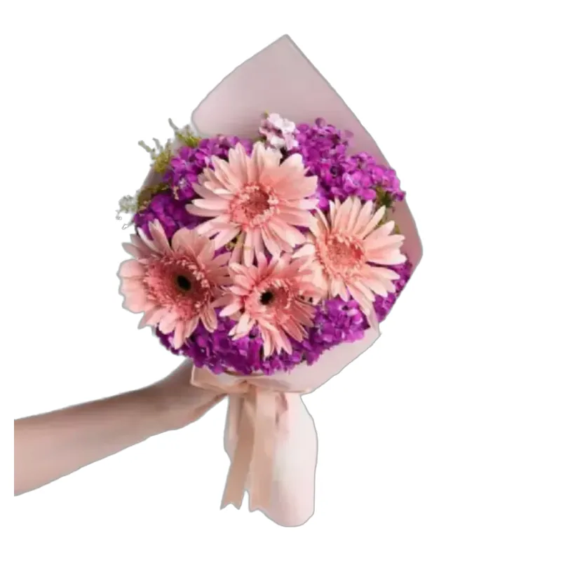 Hüsnüyusuf Pembe Gerbera Buketi