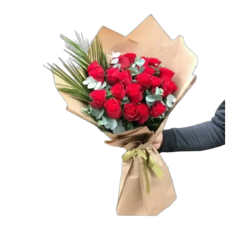 25 Kırmızı Gül Buketi